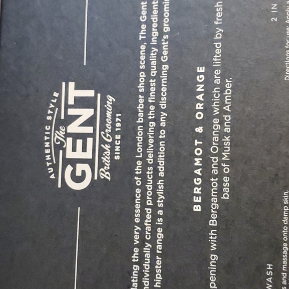 NWT,NIB,THE GENT BRITISH GROOMING KIT FOR MEN. BLACK SLIPPERS TOO! - Picture 12 of 15